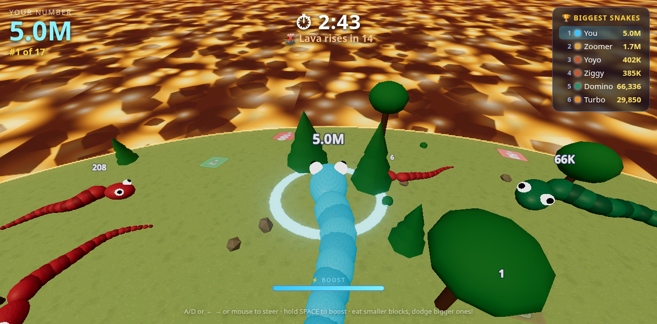 Number Muncher gameplay